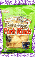 Salt and vinegar pork rinds recipe