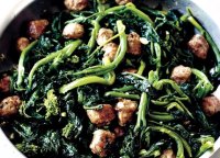 Sausage broccoli rabe pasta epicurious recipe