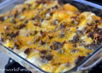 Sausage egg and cheese casserole recipe