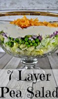 Seven layer salad peas mayonnaise recipe