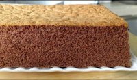 Simple and easy chocolate sponge cake recipe