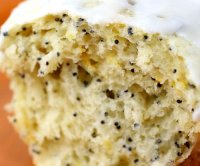 Skinny poppy seed lemon muffins recipe