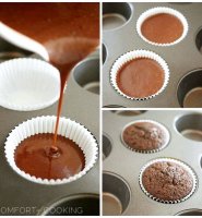 Small batch nutella cupcakes recipe