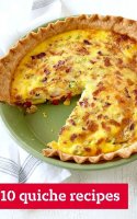 Smothered chicken recipe bacon cheese quiche
