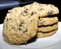 Soaked oatmeal raisin cookie recipe