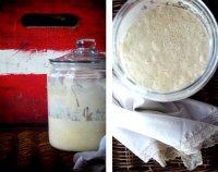 Sourdough starter recipe useing rye flour