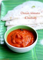 South indian dosa red chutney recipe