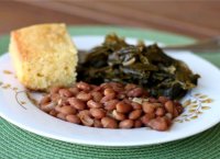 Southern beans and greens recipe