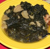 Southern cooking turnip greens recipe