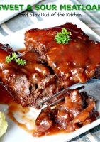 Southern sweet and sour meatloaf recipe