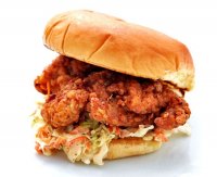 Spicy southern fried chicken burger recipe