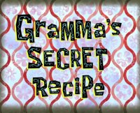 Spongebob episode grammas secret recipe