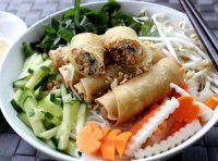 Spring rolls vermicelli noodles recipe