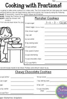 Standardized recipe worksheet for 2nd