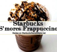 Starbucks secret menu smores recipe