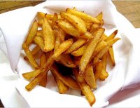 Steak fries recipe skillet spoon