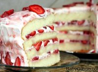 Strawberry vanilla buttercream cheesecake shortcake recipe