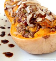 Stuffed squash recipe mince pie