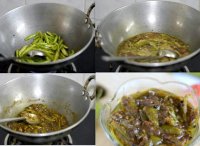 Sweet green chili pickle recipe