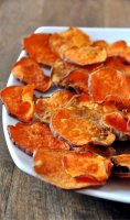 Sweet potato chips baked in oven recipe