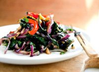 Swiss chard red pepper recipe
