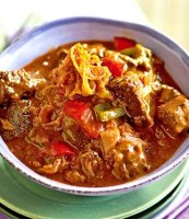 Szegediner gulasch mit kartoffeln recipe