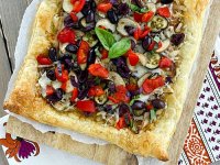 Tart recipe using puff pastry