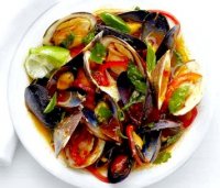 Thai curry mussels recipe easy