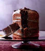 Three layered chocolate cake recipe