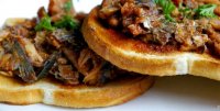 Tinned mackerel on toast recipe
