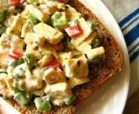 Tofu chicken salad sandwich recipe