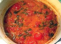 Tomato basil soup with fresh tomatoes recipe