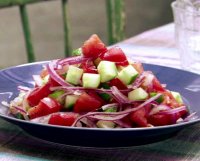 Tomato cucumber salad recipe food network