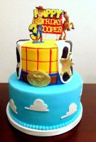 Toy story cake with recipe and tutorial