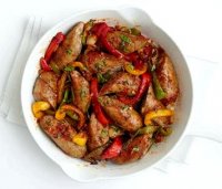 Turkey italian sausage and peppers recipe