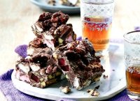 Turkish delight coconut pistachio recipe pudding