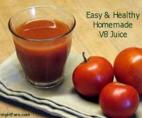 V8 juice recipe raw vegetables