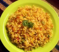 Vangi bhath recipe andhra style tomato