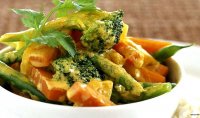 Vegetable curry recipe with coconut milk