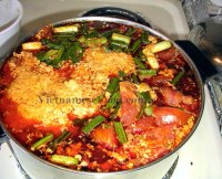 Vietnamese bun rieu cua recipe