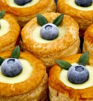 Vol au vent ripieni di surimi recipe