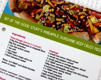 Waitrose recipe cards january 2016 blank