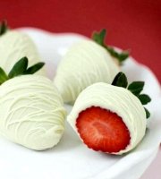 White chocolate covered strawberries recipe