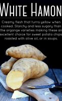 White hamon sweet potatoes recipe