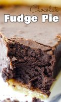 Worlds best chocolate fudge pie recipe
