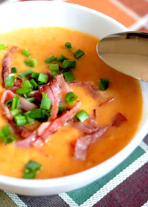 Tomato bacon bean soup recipe