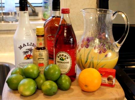 Traditional trinidad rum punch recipe