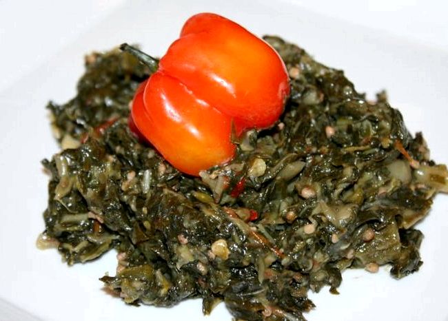 Trinidad dasheen bush bhaji recipe