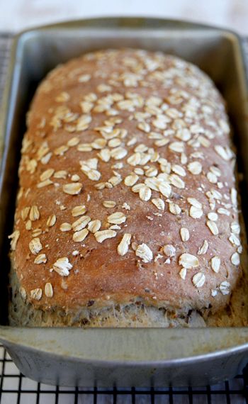 Ukrainian multi grain homemade bread recipe