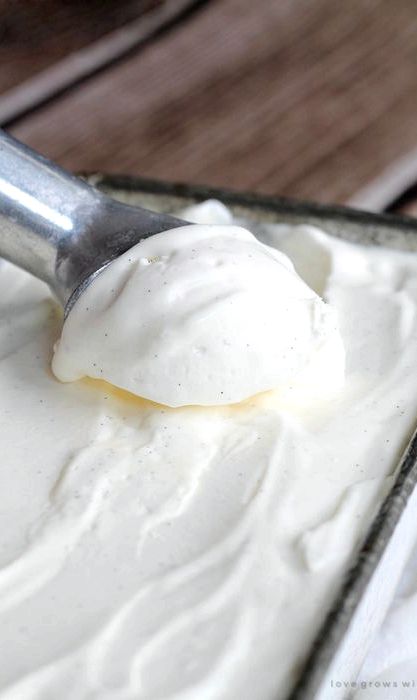 Vanilla ice cream recipe using cool whip
